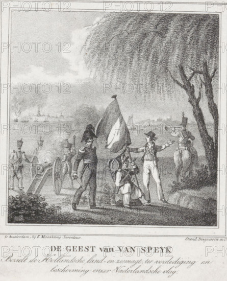 The Spirit of Van Speyk Inspires the Dutch land and sea forces for the defense and protection of