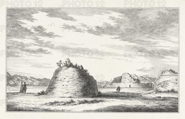 Ruins of the Coehoorn orillon and the Zeeland and Utrecht lunettes, Ten views of the ruins after