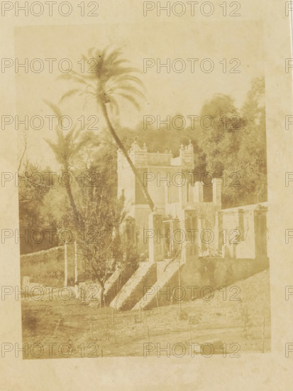 Jardins Moreno Bordighera, Part of the Moreno Gardens in Bordighera, photograph, page,