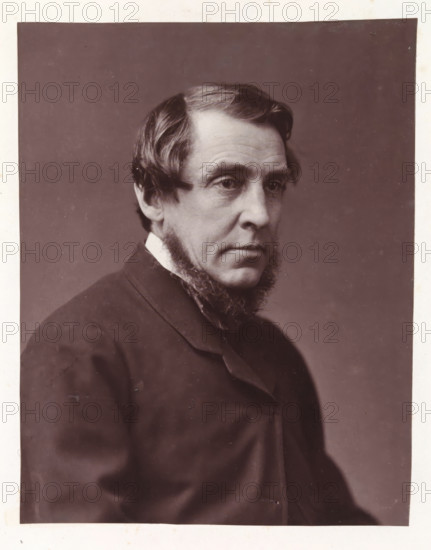 Portrait of an unknown man, photograph, page, photographer: Ernest Edwards, London, c. 1859 - in or