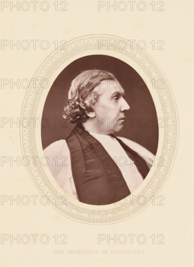 The archbishop of Canterbury, page, photomechanical print, photographer: Lock & Whitfield, cliché