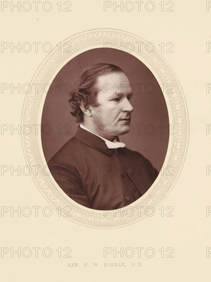 Rev. FW Farrar, DD, page, photomechanical print, photographer: Lock & Whitfield, cliché maker:
