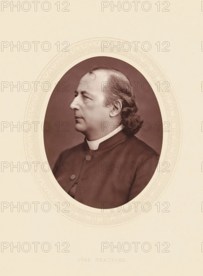 Père Hyacinthe, page, photomechanical print, photographer: Lock & Whitfield, cliché maker: