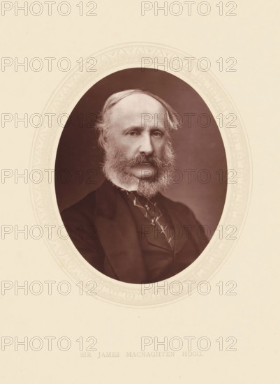 Sir James Macnaghten Hogg, page, photomechanical print, photographer: Lock & Whitfield, cliché