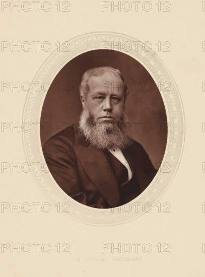 Sir Richard Baggallay, page, photomechanical print, photographer: Lock & Whitfield, cliché maker: