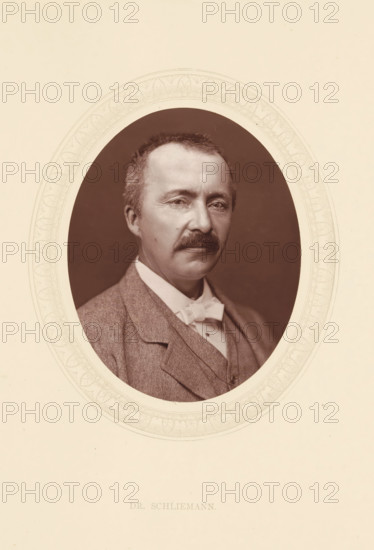 Dr. Schliemann, page, photomechanical print, photographer: Lock & Whitfield, cliché maker: