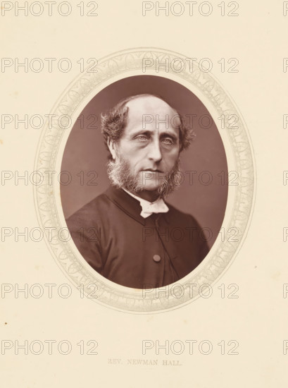 Rev. Newman Hall, page, photomechanical print, photographer: Lock & Whitfield, cliché maker: