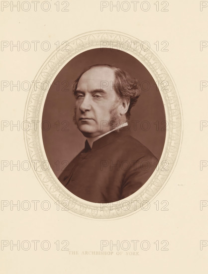 The archbishop of York, page, photomechanical print, photographer: Lock & Whitfield, cliché maker: