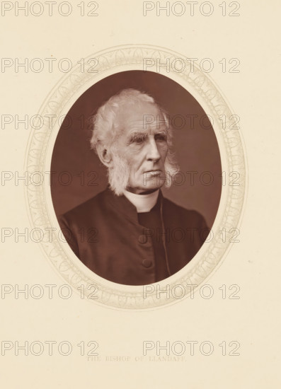 The bishop of Llandaff, page, photomechanical print, photographer: Lock & Whitfield, cliché maker: