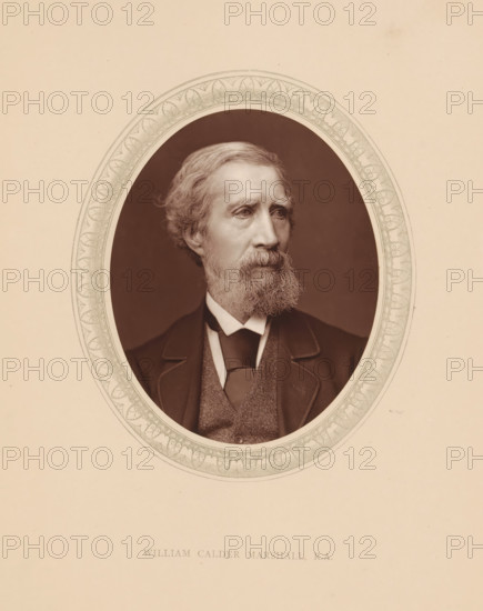 William Calder Marshall, RA, page, photomechanical print, photographer: Lock & Whitfield, cliché