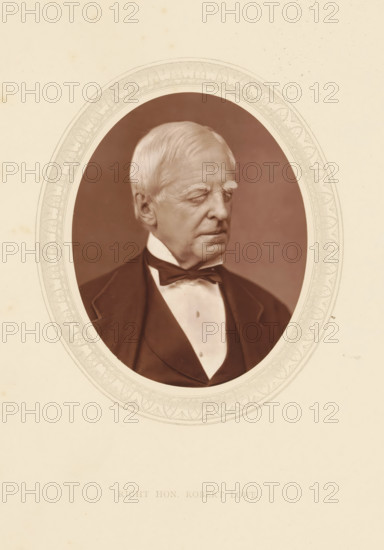 Right hon. Robert Lowe, page, photomechanical print, photographer: Lock & Whitfield, cliché maker: