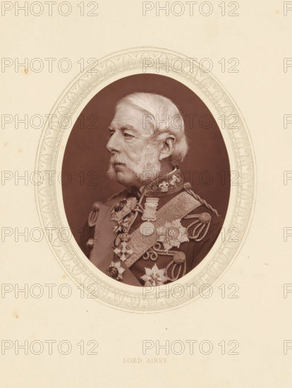 Lord Airey, page, photomechanical print, photographer: Lock & Whitfield, cliché maker: anonymous, c