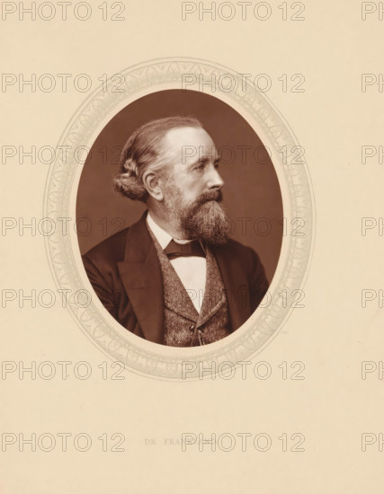 Dr. Frankland, page, photomechanical print, photographer: Lock & Whitfield, cliché maker: