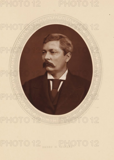 Henry M. Stanley, page, photomechanical print, photographer: Lock & Whitfield, cliché maker: