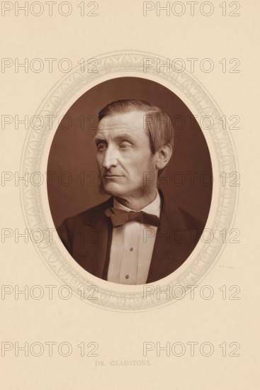 Dr. Gladstone, page, photomechanical print, photographer: Lock & Whitfield, cliché maker: