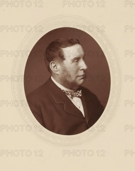 Right hon. Sir George Jessel, page, photomechanical print, photographer: Lock & Whitfield, cliché