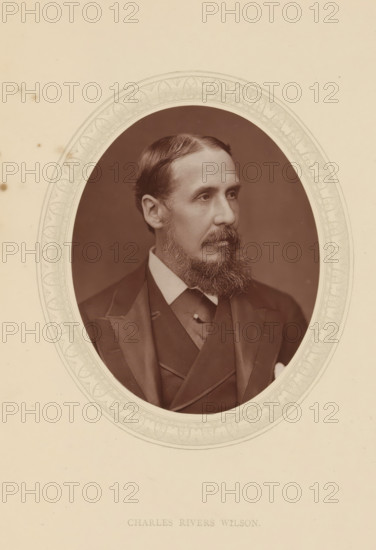Charles Rivers Wilson, page, photomechanical print, photographer: Lock & Whitfield, cliché maker: