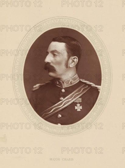 Major Chard, page, photomechanical print, photographer: Lock & Whitfield, cliché maker: anonymous,