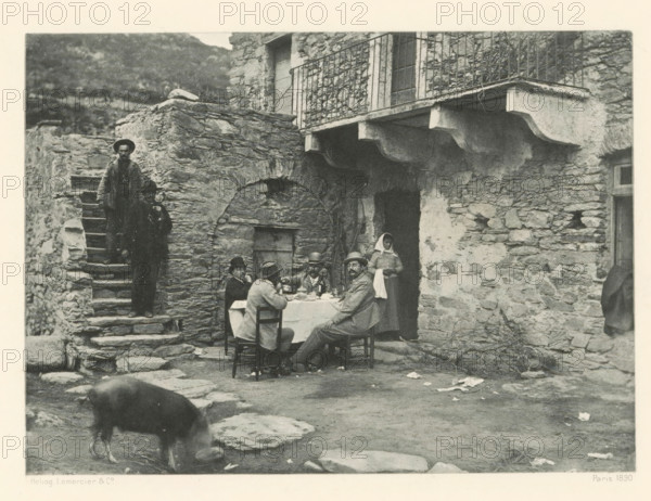 Une excursion en Corse, book, writer (clerical worker): Roland Napoleon Bonaparte, Paris, 1891,