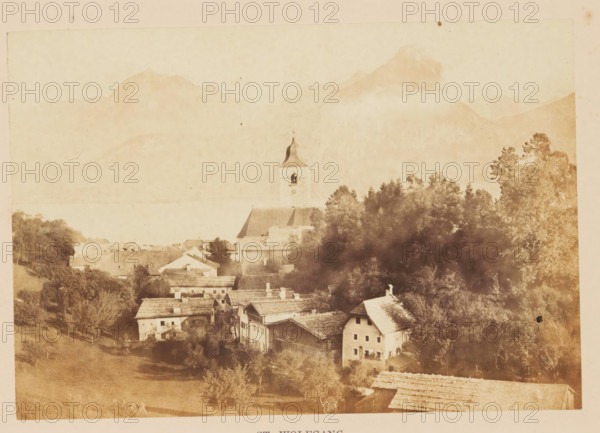 View of Sankt Wolfgang im Salzkammergut, St. Wolfgang, photograph, page, photographer: Francis