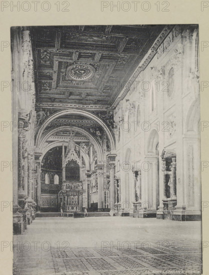St. John Lateran's church, page, photomechanical print, photographer: Samuel J. Beckett, Sint-Jan