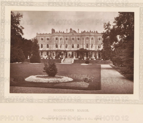 Hughenden manor, page, photomechanical print, photographer: Henry W. Taunt, High Wycombe, c. 1876 -