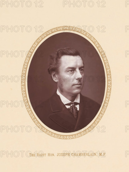 The right hon. Joseph Chamberlain, MP, page, photomechanical print, c. 1875 - c. 1880,