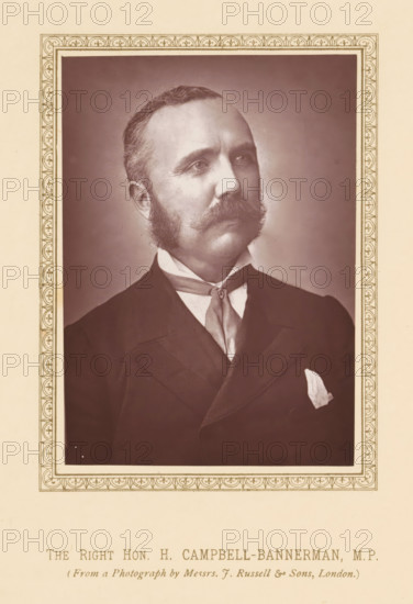 The right hon. H. Campbell-Bannerman, MP, page, photomechanical print, photographer: Russell &