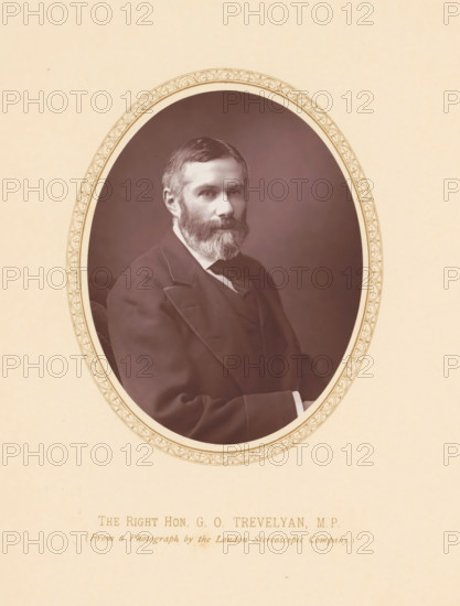 The right hon. GO Trevelyan, MP, page, photomechanical print, photographer: London Stereoscopic