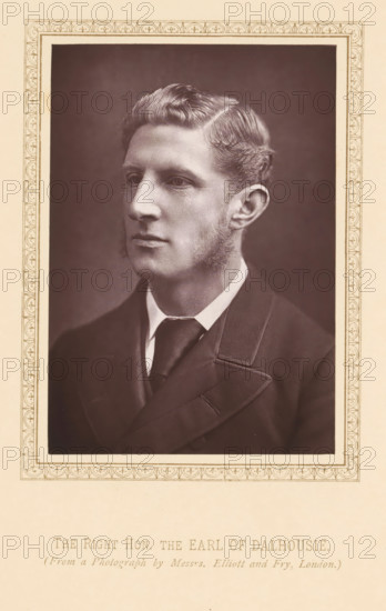 Portrait of John Ramsay, The right hon. the Earl of Dalhousie, page, photomechanical print,
