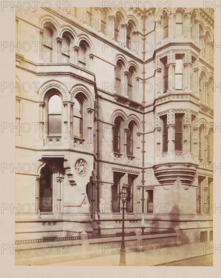 Facade of Manchester City Hall, photograph, page, title: 'The Lloyd Street Façade', photographer: J