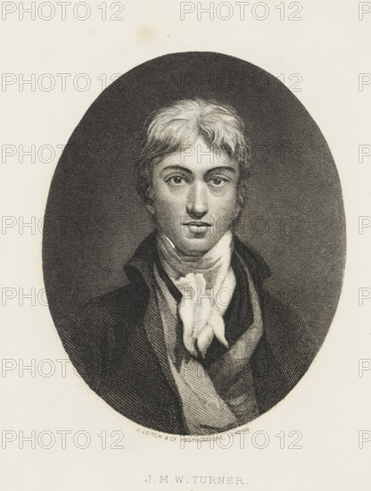 JMW Turner, reproduction, page, photomechanical print, cliché maker: Leitch & Co., J., London,
