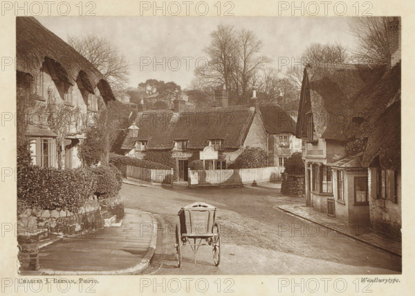 Crab Inn, Shanklin, Isle of Wight, page, photomechanical print, photographer: Charles J. Brenan, c.