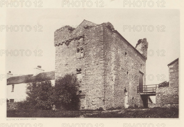 Wraysholme Tower, View of Wraysholme Tower, page, photomechanical print, photographer: Wright, HM &