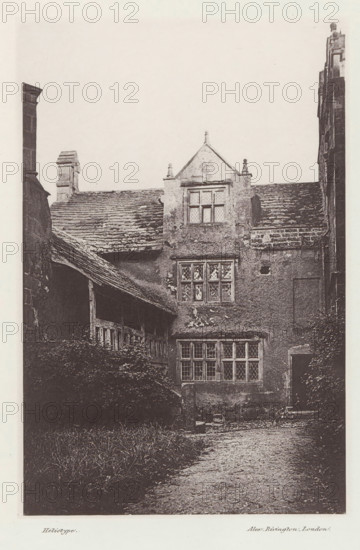 Borwick Hall, View of Borwick Hall, page, photomechanical print, photographer: Alex Rivington,