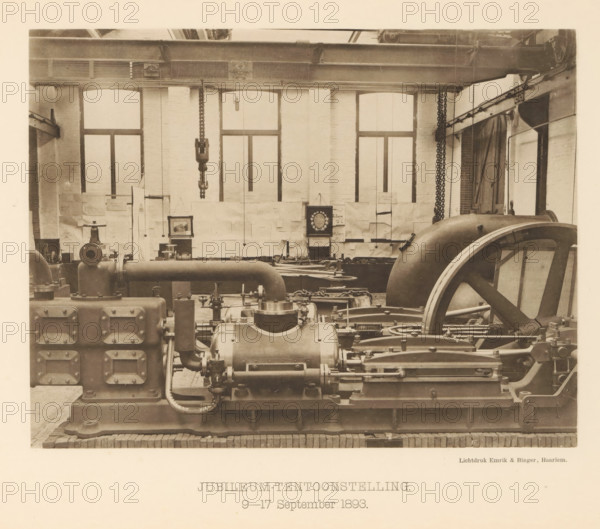 Anniversary Exhibition. 9-17 September 1893, Anniversary exhibition with a steam boiler for the