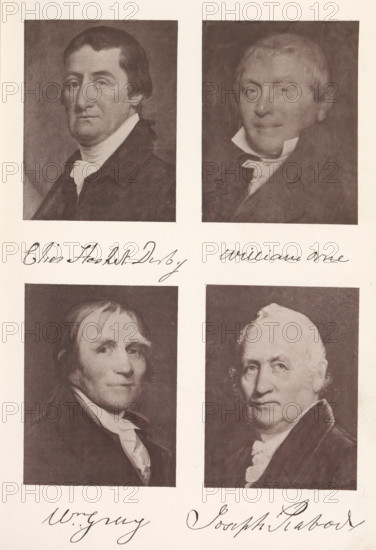 Elias Hasket Derby William Orne W Gray Joseph Peabody, Photo reproductions of a portrait of Elias
