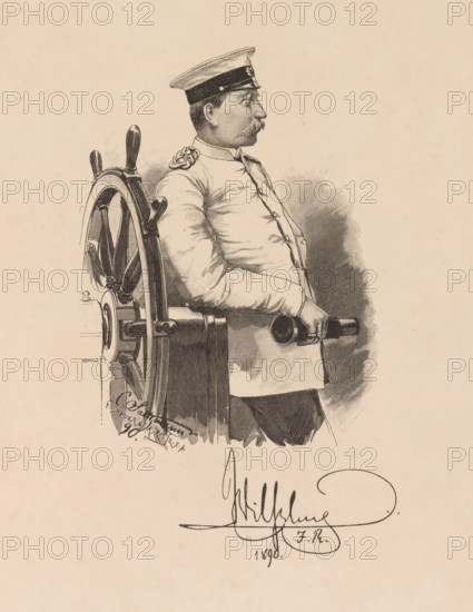 Kaiser Wilhelm's II. Reisen nach Norwegen in den Jahren 1889 bis 1892, book, writer (clerical