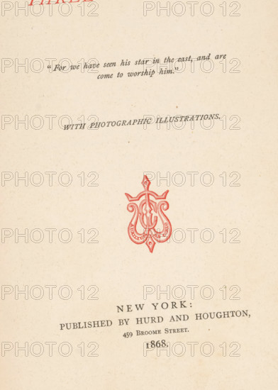 The three holy kings, book, inscription: 'To Katherine E. Fischer From Miss Epprect Christmas Dec