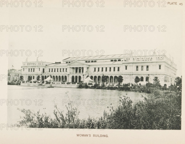 Woman's Building, View of the Women's Building, designed by Sophia Hayden at the World's Columbian