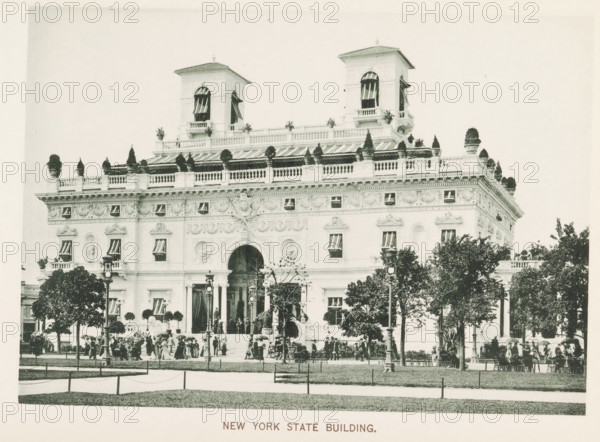 New York State Building, Pavilion of the State of New York during the World's Columbian Exposition