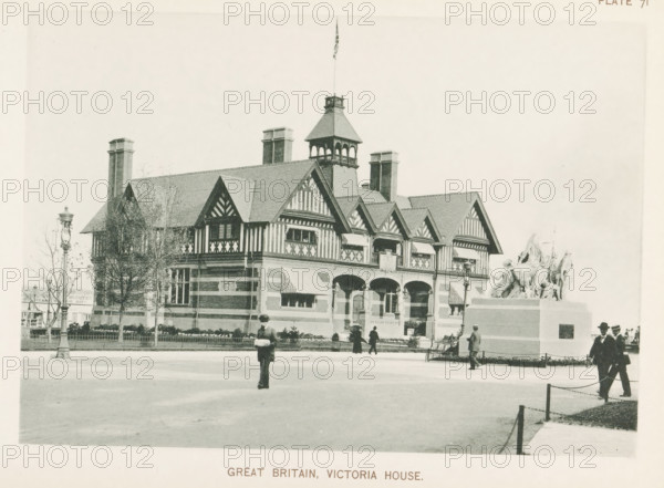 Great Britain, Victoria House, View of Victoria House, the Great Britain pavilion at the World's
