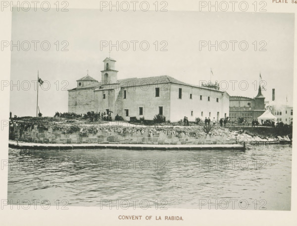 Convent of la Rabida, Pavilion of Spain at the World's Columbian Exposition in Chicago in 1893,