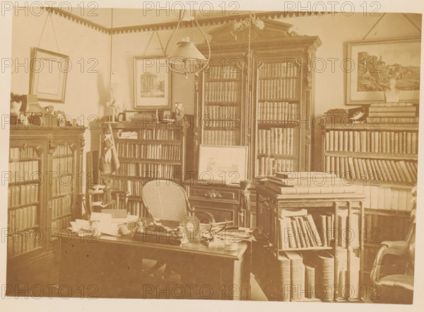 Memorial of William R. Dimmock, master of Adam Academy, photograph, page, Quincy, c. 1873 - in or