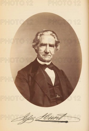 Jesse Hunt, Portrait of Jesse Hunt, photograph, page, photographer: Bendann Bros., c. 1866 - in or
