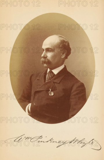 Portrait of William Pinkney Whyte, Wm. Pinkney Whyte, photograph, page, photographer: Bendann Bros