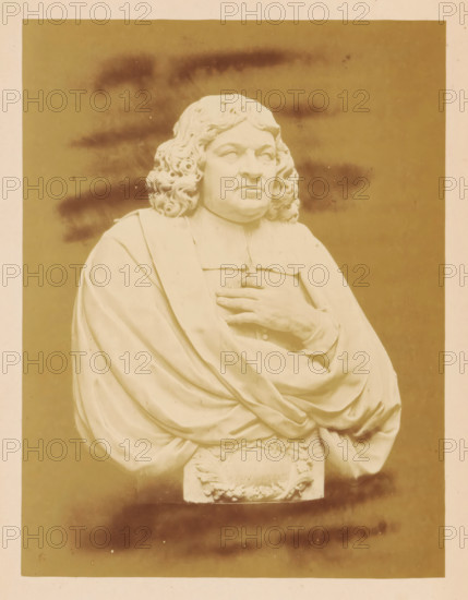 Marble bust of Mayor Johannes Munter by Bartholomeus Eggers, Marble Bust of Mayor Joh. Munter, by B