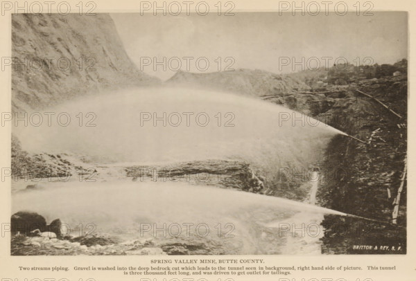 View of Spring Valley Mine in Butte County, California, Spring Valley Mine, Butte County, page,