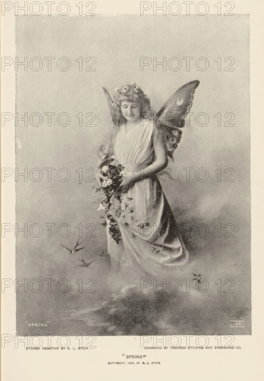 Spring', reproduction, page, photomechanical print, photographer: SL Stein, cliché maker: Process