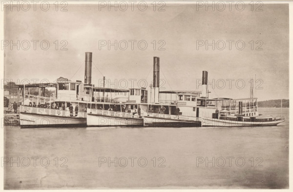 Sebenoa, Sasanoa, Samoset, Creedmoor, Eastern Steamboat Company's Bath and Boothbay Line, View of